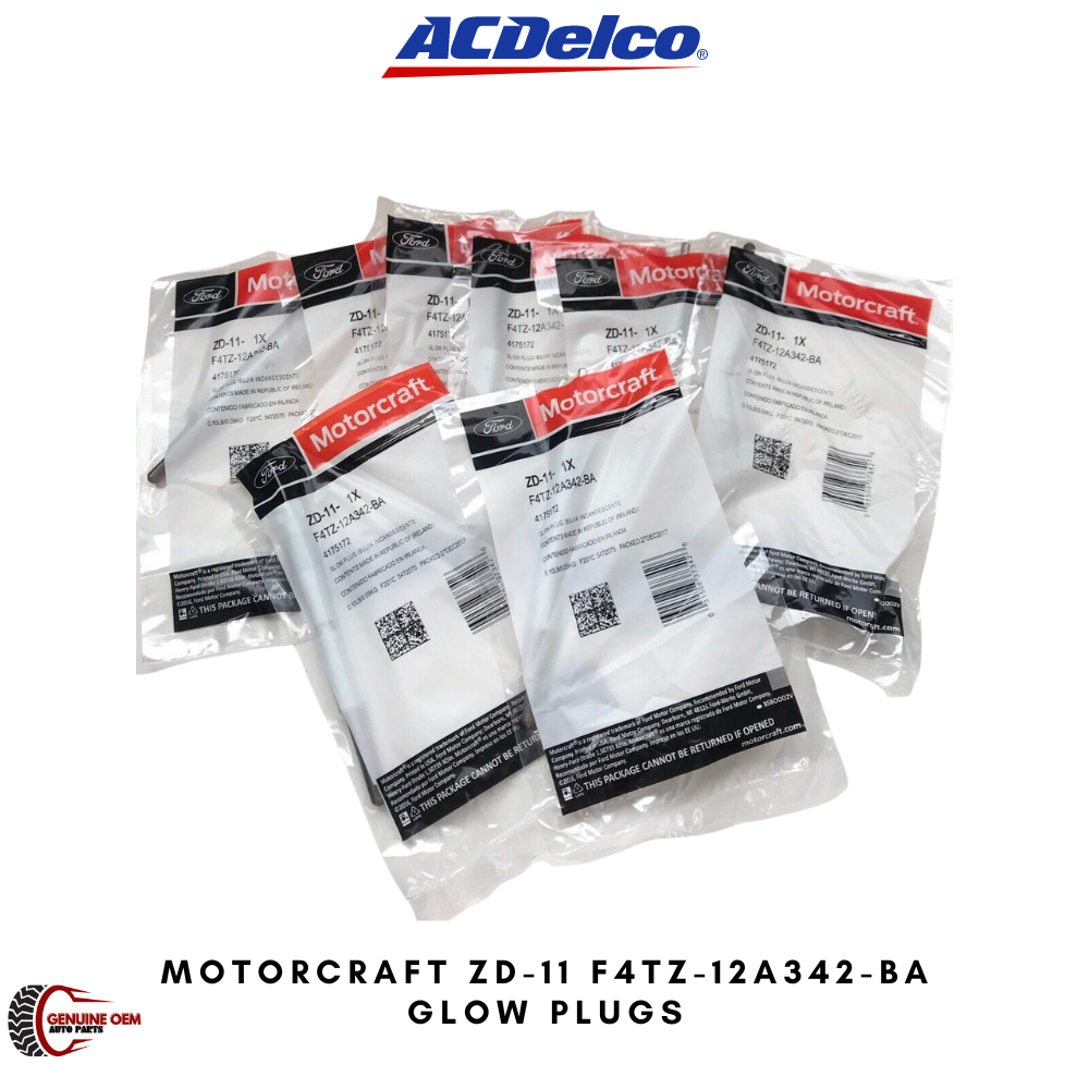 Motorcraft ZD-11 Glow Plugs (Pack of 8)