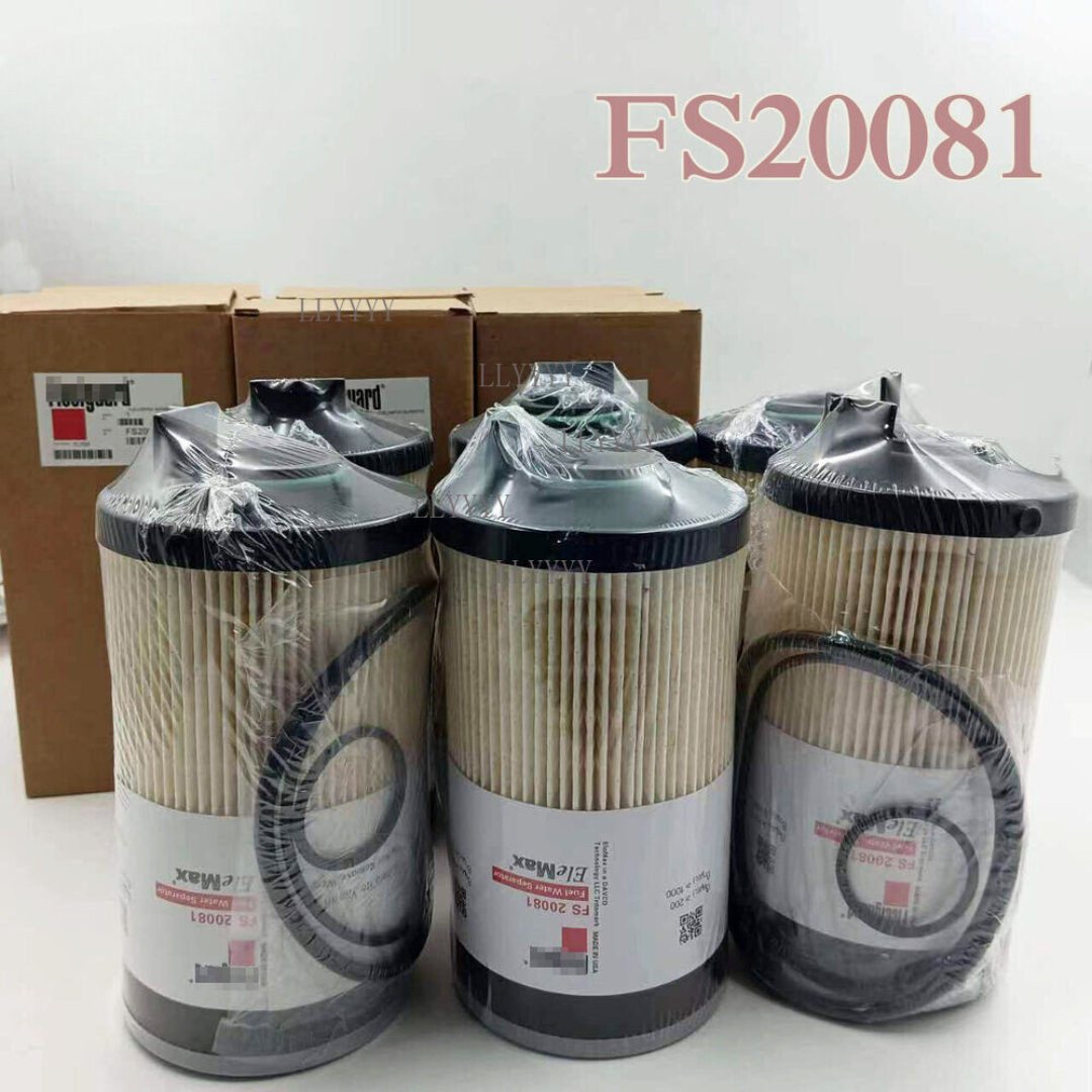 Fleetguard FS20081 Fuel Filter For Cummins A0000904851 (Pack of 6)