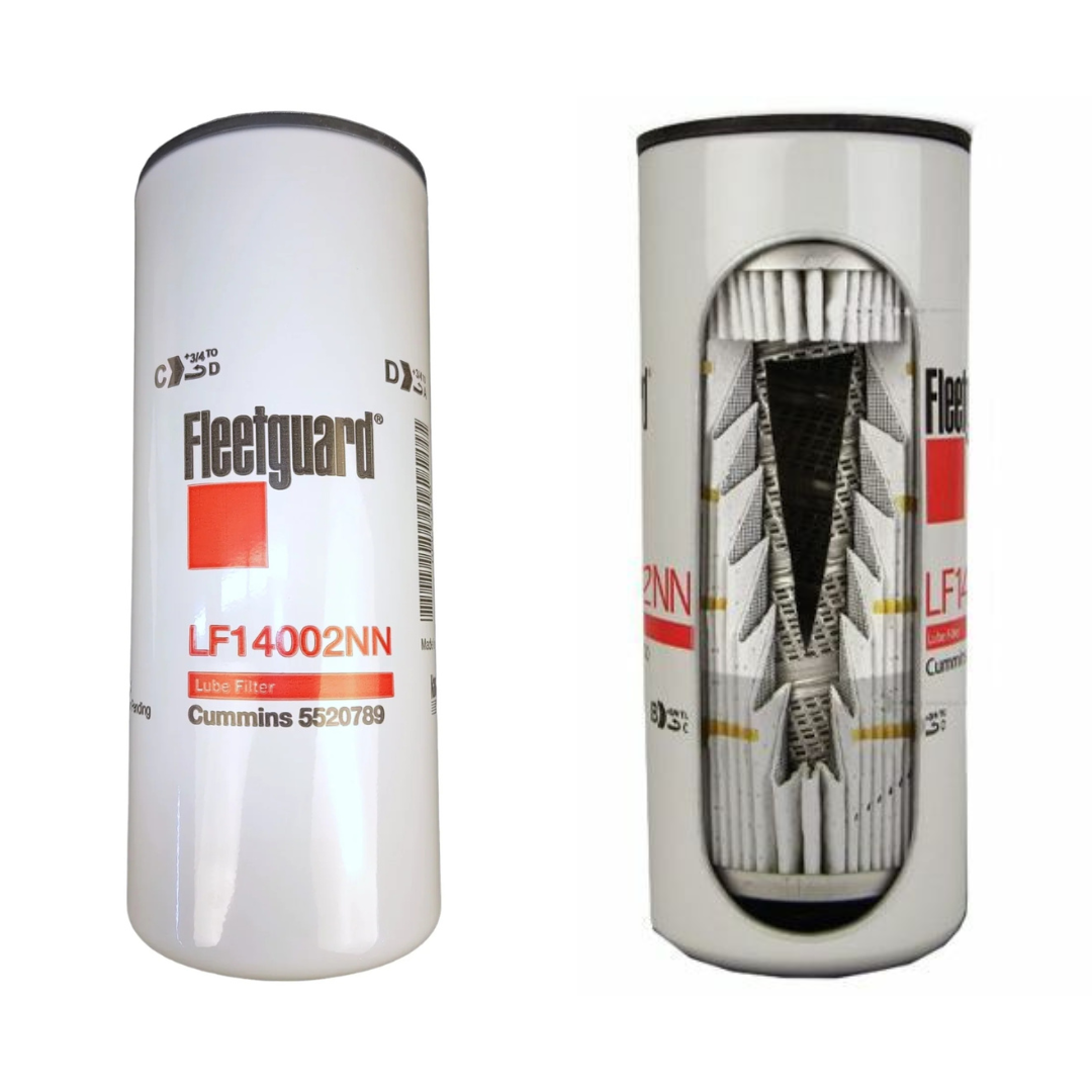 Fleetguard LF14002NN Nanonet Lube Oil Filter (Pack of 6)