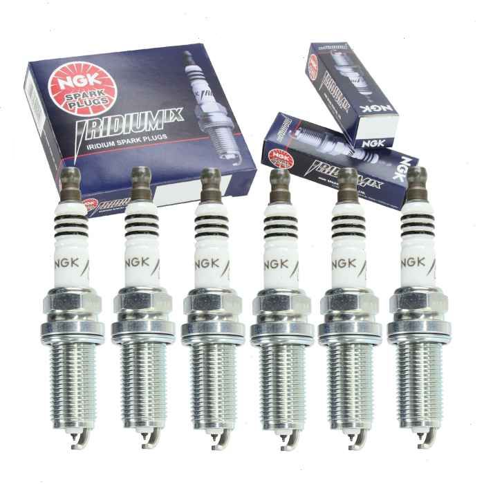 NGK 4469 Iridium Spark Plugs LFR5AIX11 (Pack of 6)
