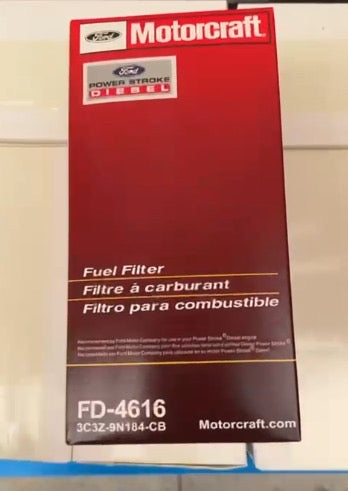 OEM fd-4616 fuel filter Motorcraft 