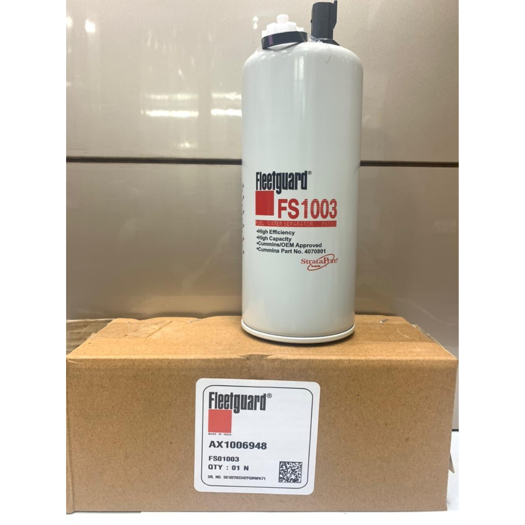 Fleetguard  FS1003 Fuel Water Separator (Pack of 6)