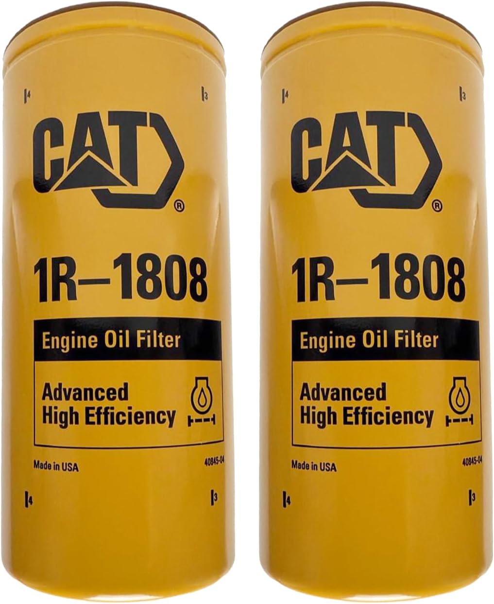 Cat  1R-1808 Oil Filter For 6.7 Cummins (Pack of 2)