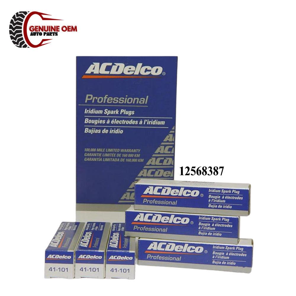 6x ACDelco 41-101 professional iridium sparkplugs 12568387