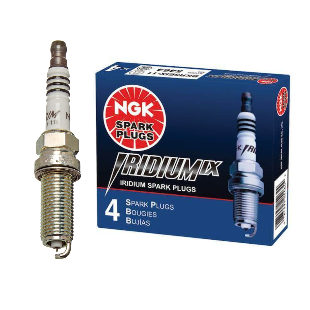 Acura Honda Mazda NGK IX Iridium Spark Plug 93501 LKAR7BIX11S (Pack of 4)