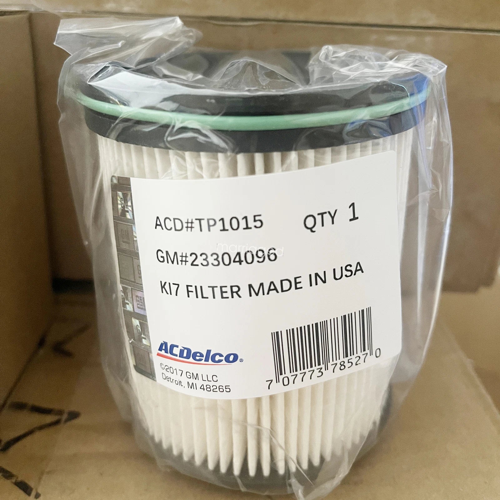 Acdelco TP1050 seals