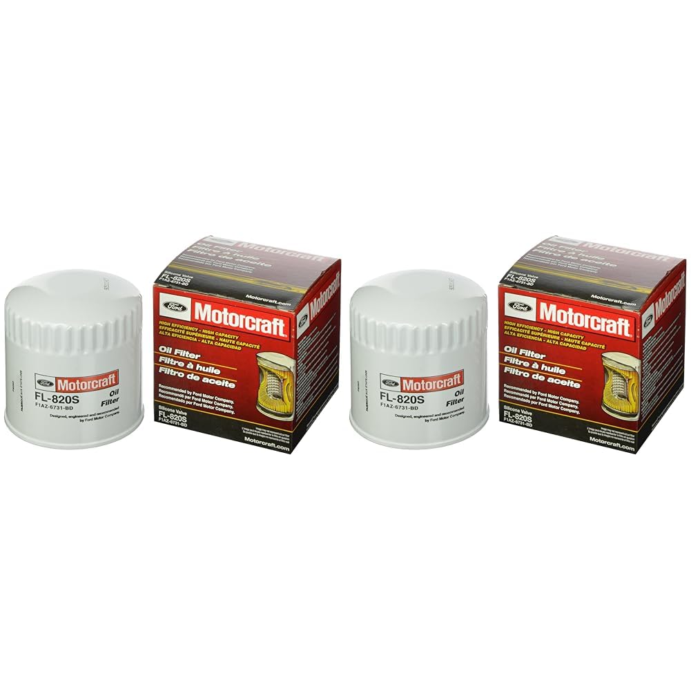 Ford motorcraft oil filter fl820s oem