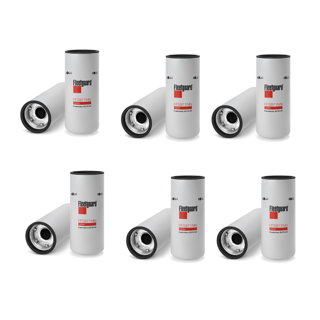 Fleetguard FF5971NN Cross Reference Fuel Filter (Pack of 6)