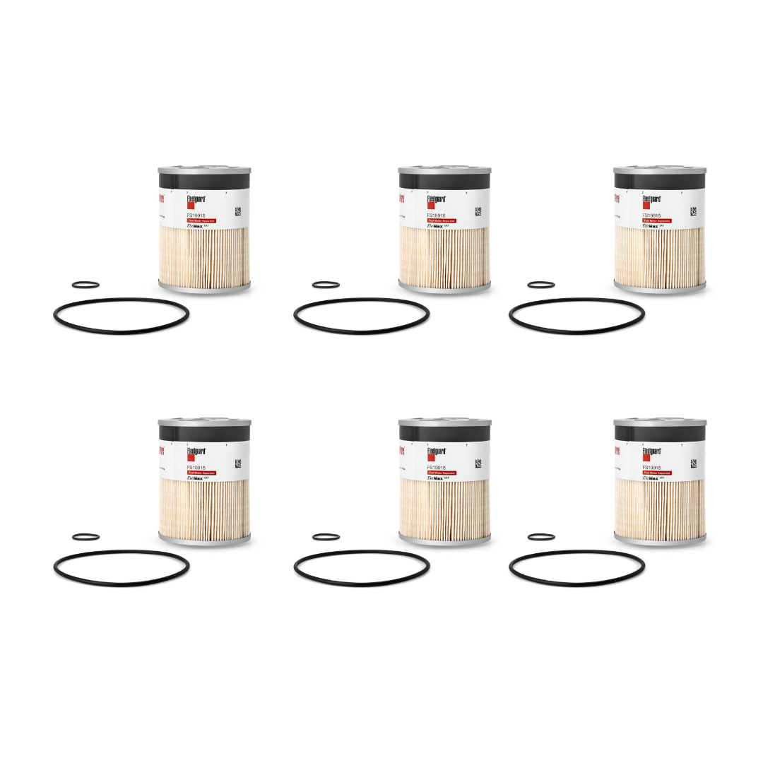 FS19915 Cross Reference Fleetguard Water Separator Fuel Filter (Pack of 6)