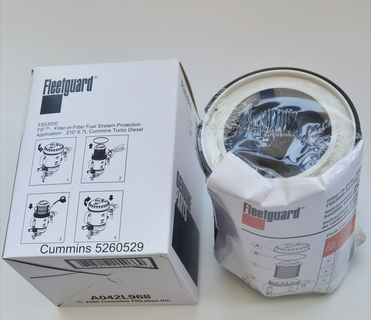 Fleetguard FS53000 Fuel Filter For 6.7 Cummins