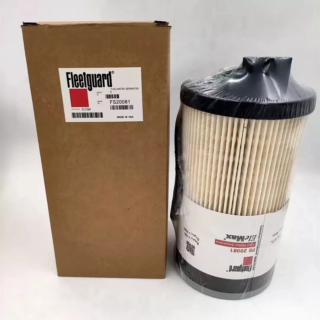 Fleetguard FS20081 Fuel Filter For Cummins A0000904851 (Pack of 6)