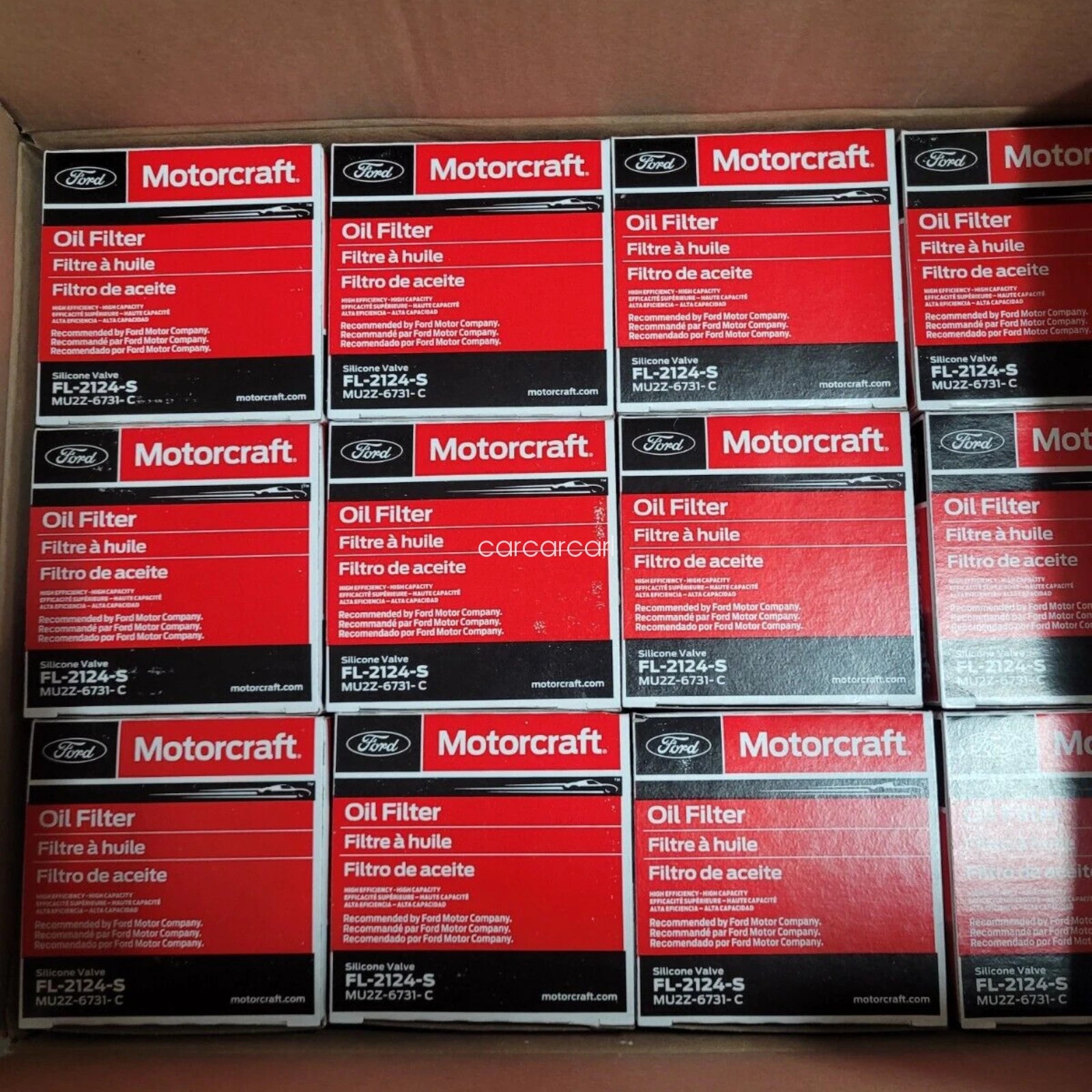 Motorcraft FL2124S 6.7 Powerstroke Oil Filter (Pack of 12)